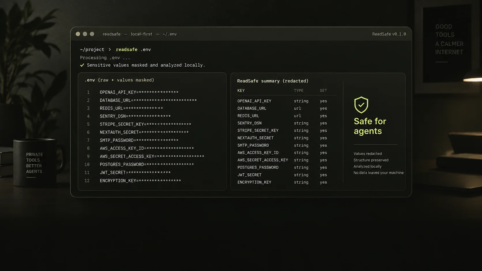 ReadSafe preview